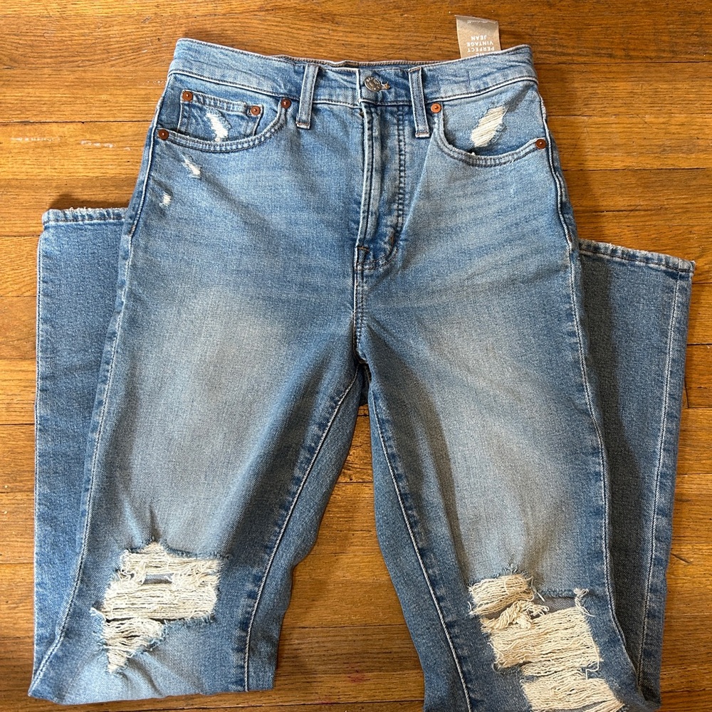 Madewell Blue Perfect Vintage Jean